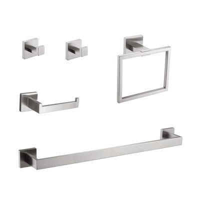 Ensemble de 5 accessoires de quincaillerie de salle de bain