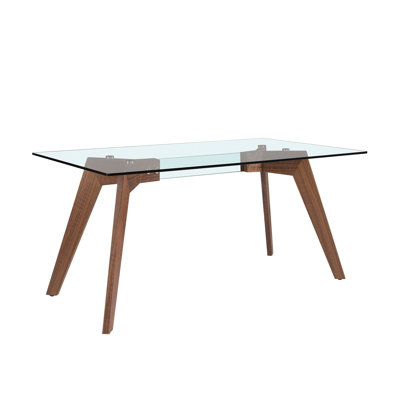 Glass Top Dining Table