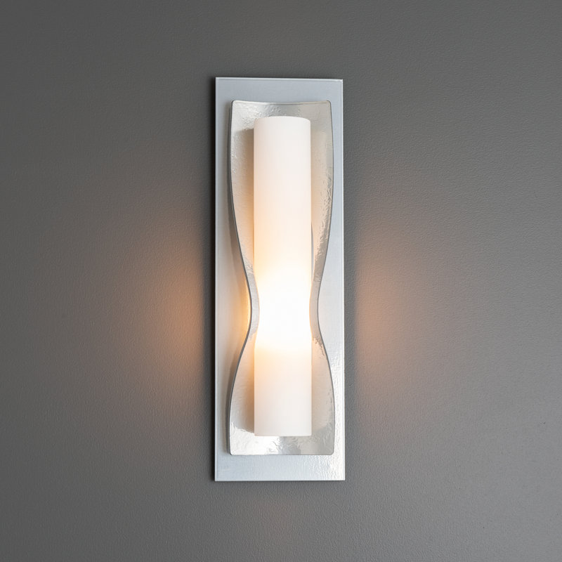 Dune Flush Mounted Sconce, 4, Sterling