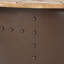 Table basse en bois et fer