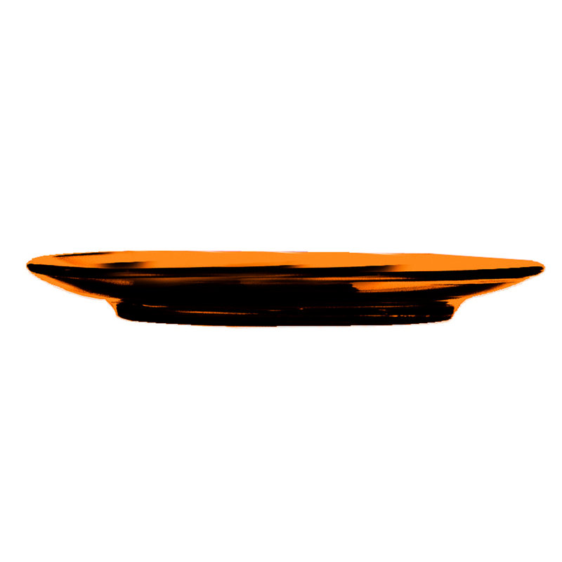 Sous-verre en polycarbonate - 6 pièces, Ambre