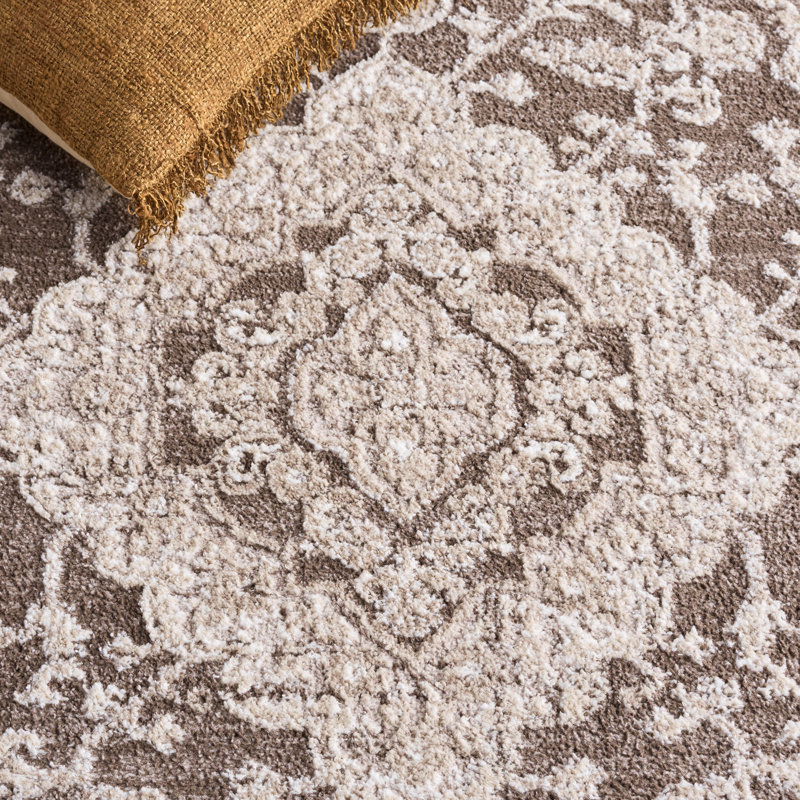 Lunara Power Loom Polyester; Jute/Sisal; Polypropylene Plastic Oriental Indoor Rug, 8'-0" x 10'-0" Rectangle