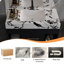 Meuble-lavabo mural avec lavabo en céramique frittée-121071580
