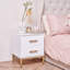 Agna 44cm W Manufactured Wood Bedside Table-302976552