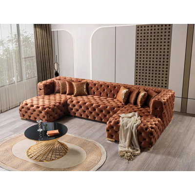 Canapé modulaire 3 pièces Madelene
