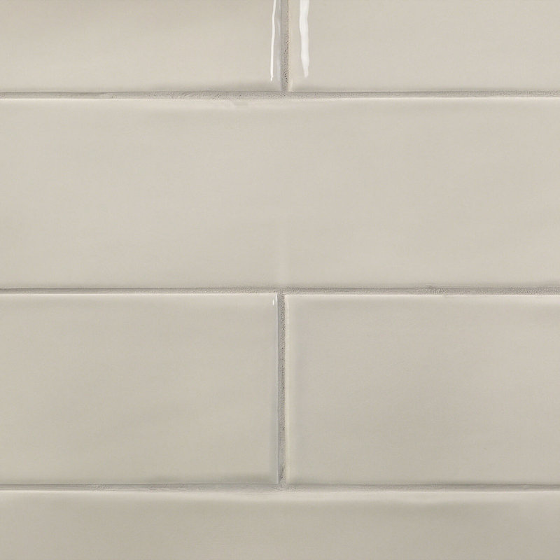 Manchester 3x12 Glossy Ceramic Subway Tile, Dove Gray
