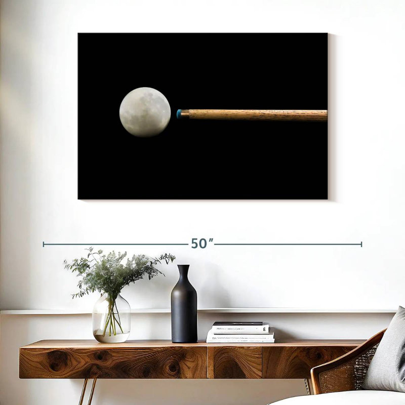 Senne Cue Moon Ball, 26" H x 39" W