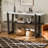 54" Modern Console Table With Rubber Wood Frame & Marble-Effect Top, Elegant Sofa Table, Retro Entryway Table, Hallway Table For Living Room Home Office-768133829