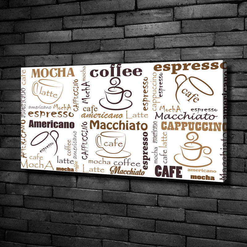 Coffee Time - Wrapped Canvas Print
