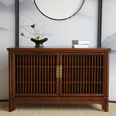 New Chinese Style Minimalist Accent Cabinet