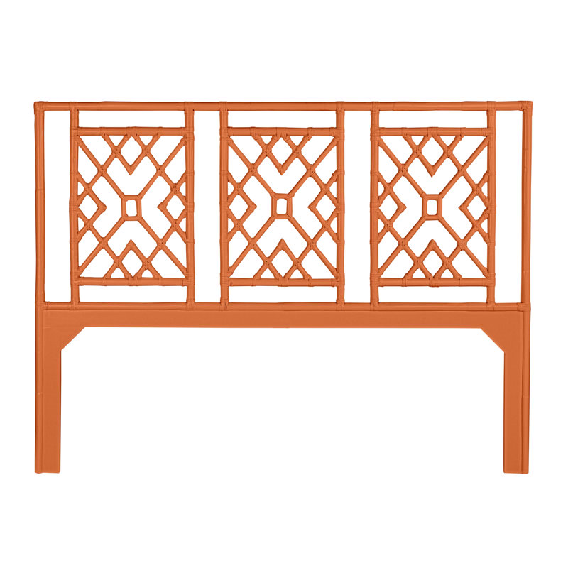 Tête de lit à découpes Ananias, Très grand, Orange