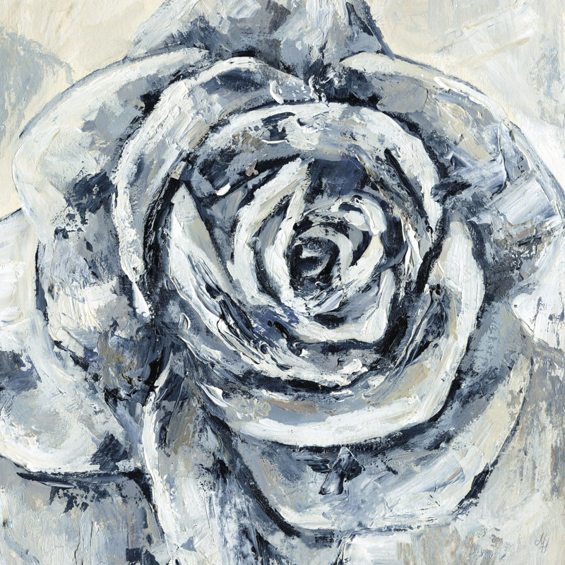 Timeless Rose - reproduction sur toile, H 12 po x l 12 po x P 1,5 po