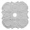 Médaillon de plafond 29 po x P 3 5/8 po x P 1 3/8 po (convient aux auvents jusqu'à 6 1/4 po)