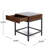 Rugged and Functional Industrial Storage Side Table Crafted from Sustainable Materials for a Clutter-Free Living Space