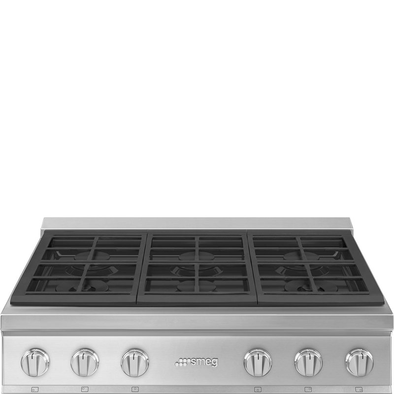 36" Gas - Smeg Portofino Rangetop
