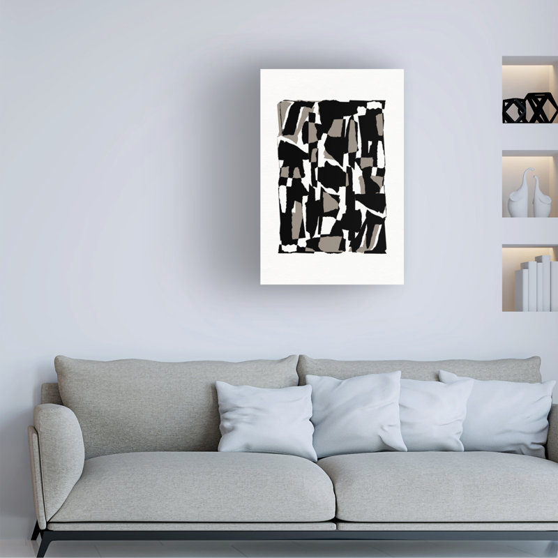 Œuvre d'art sur toile 25ans bolognaise, H 19 po x l 12 po