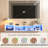 Floating & Floor Tv Stand With Built-in Outlets, Led Lights & Cable Management - 55"/71" Modern Media Console-2007475310-2007475304