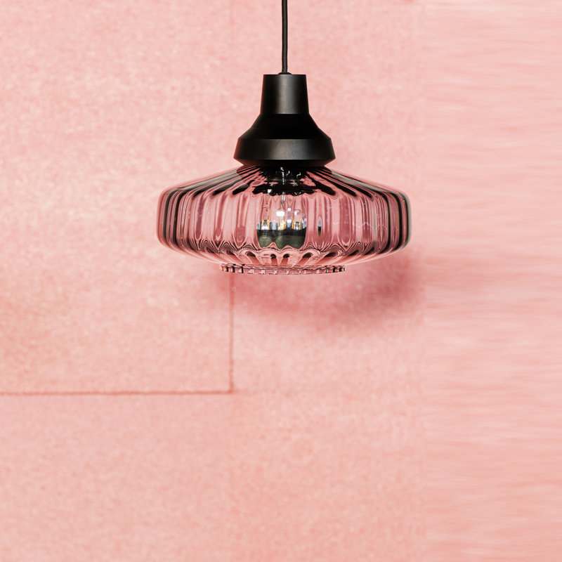 Emmett 1 - Light Crystal Pendant, Smoke