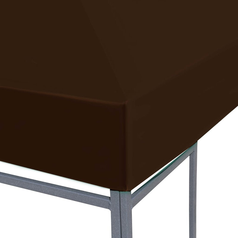 Tuley Dakota Fields Fabric Replacement Canopy for Gazebo, Brown