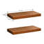Tablette flottante en pin 2 pièces Burkleigh-69069302