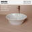 Karran Valera 17 In. Vitreous China Round Vessel Bathroom Sink