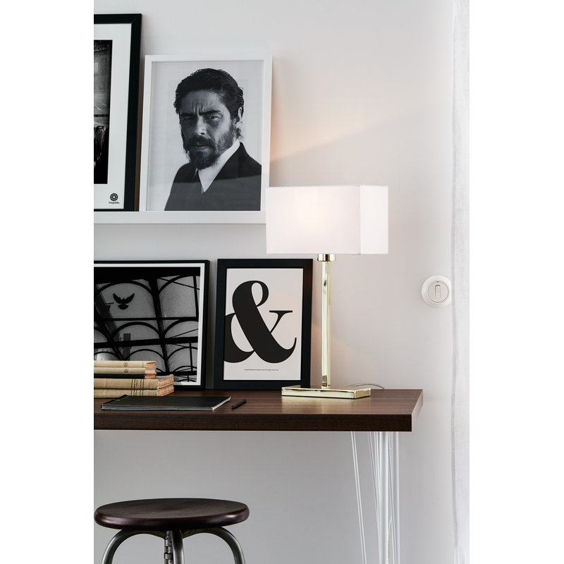 Seaway Metal USB Table Lamp, Brass