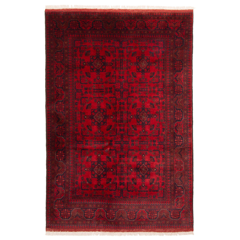 Hollifield Red Rug 4'4" x 6'7"