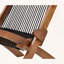 Chaise pliante en bois
