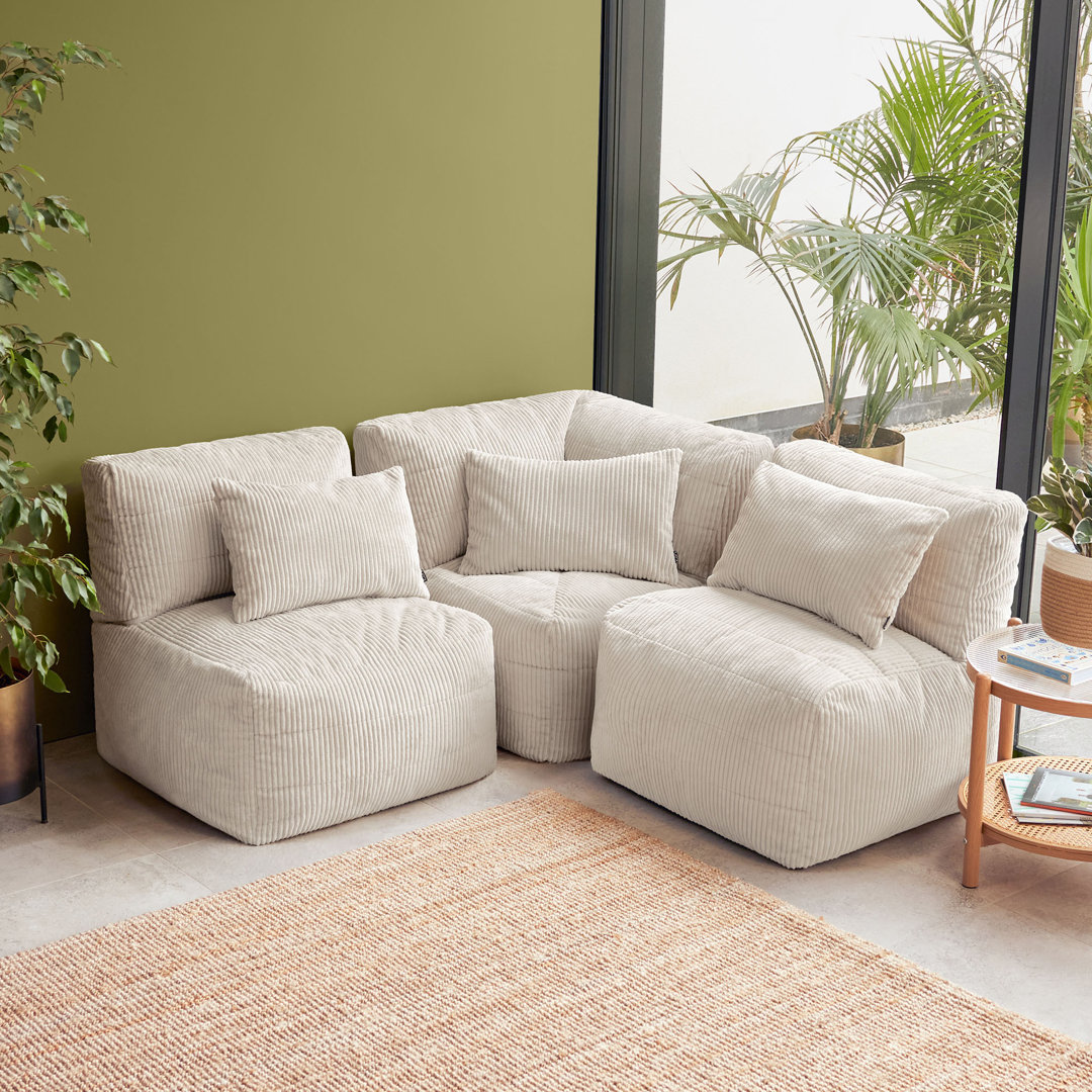 Corduroy Bean Bag Set