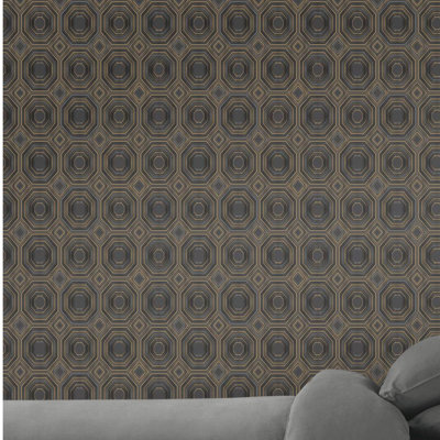 Treadwell Peel & Stick Geometric Roll