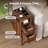 Small Narrow Side Table With Charging Station