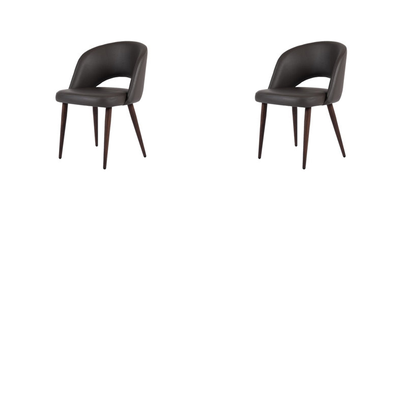 Fauteuil de direction gris (ensemble de 2), Gris