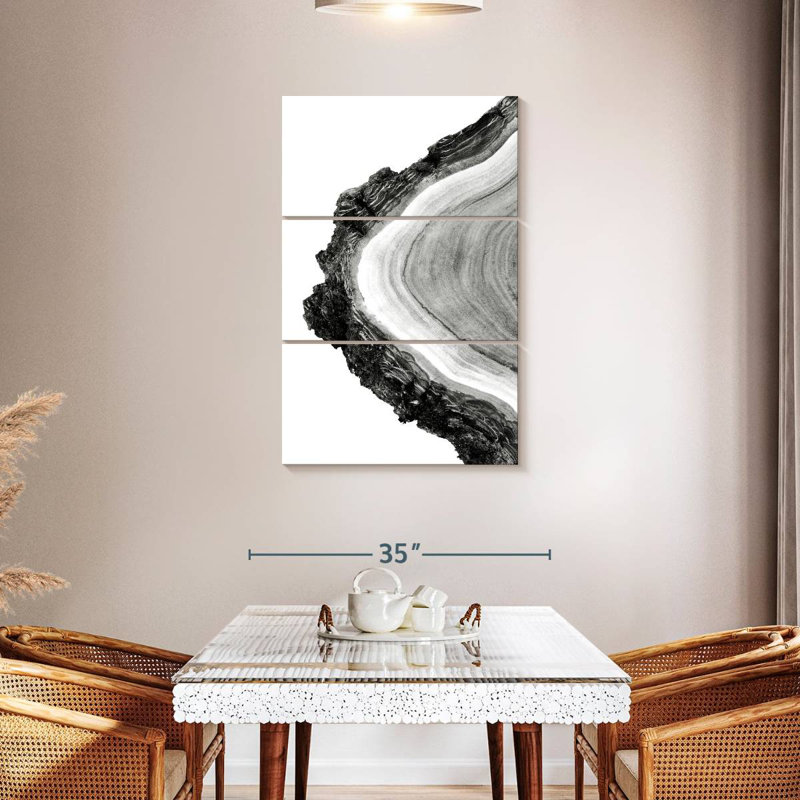 Harnek Tree Cross Section, 45" H x 28" W