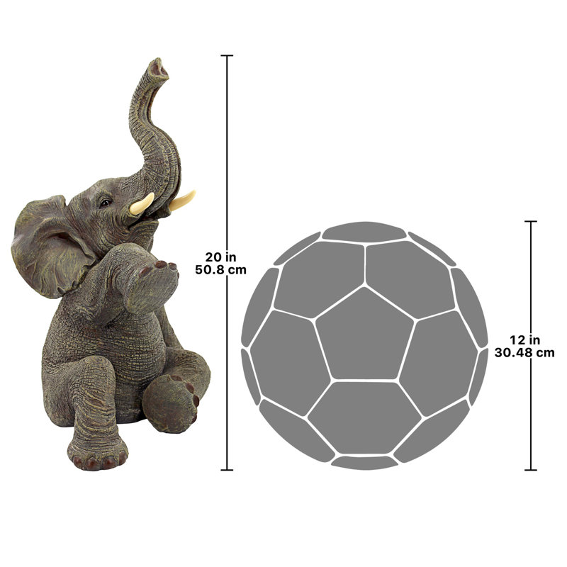 Petey The Pint Sized Pachyderm Statue