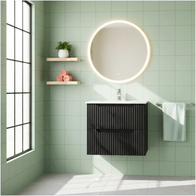 Meuble-lavabo mural flottant 24 po Goodyo