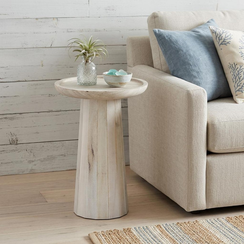 Solid Wood End Table