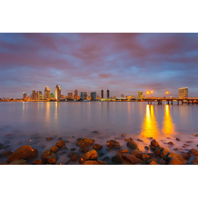 " San Diego At Night " by Sborisov