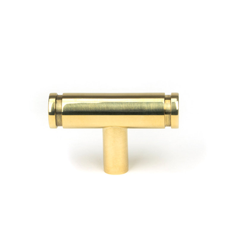 Bar Handle, Polished Brass