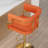 Bar Stools PU Leather Swivel Counter Stools with Backs-107184480