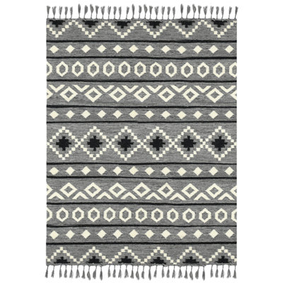 Oneil Wool Moroccan Indoor Rug