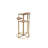 Marble Top End Table