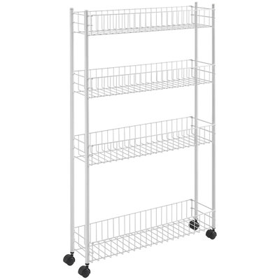 16cm W Metal Storage Rack
