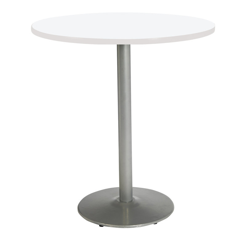 Table de salle à manger ronde Mode, Noir, H 29 po x l 30 po x P 30 po, Chêne moyen
