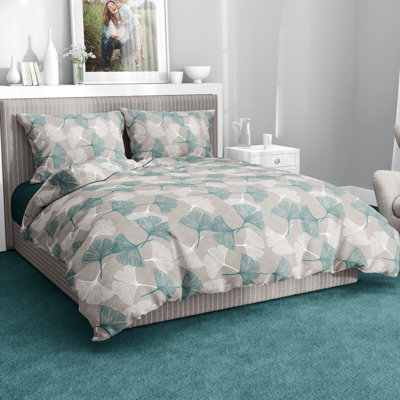 Breault Cotton Floral Duvet Cover Set with Pillowcases