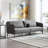 Junien Upholstered 74.8 " Cotton Sofa-1924408589