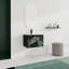 Meuble-lavabo mural 24 po avec lavabo en céramique