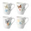 Butterfly Meadow 4-Piece Mug Set