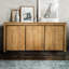 Buffet teck 3 portes recyclé Leisa
