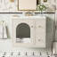 Meuble-lavabo mural avec lavabo en céramique-156187125