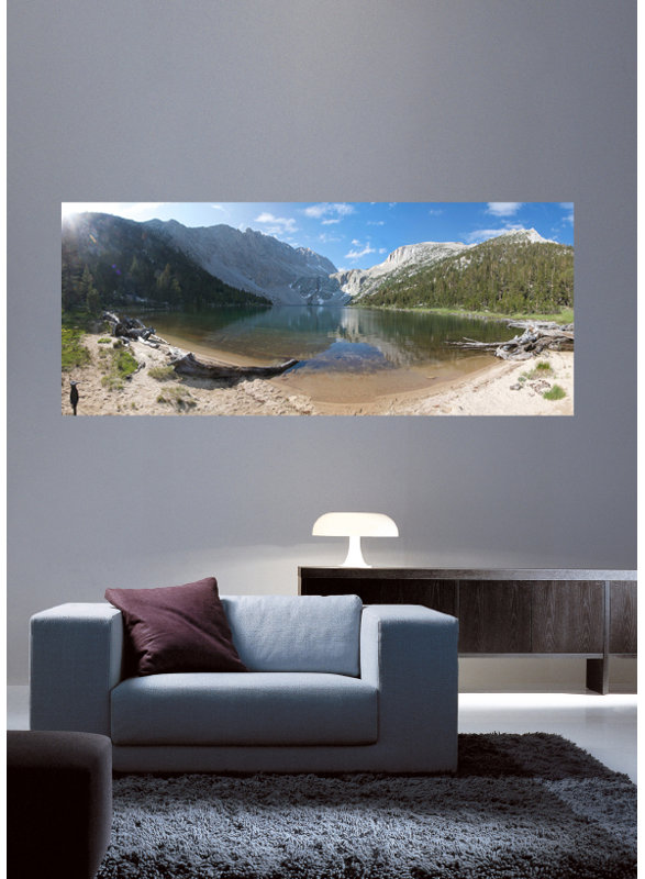 Landscape & Nature Non-Wall Damaging Wall Decal, 10" H x 24" W